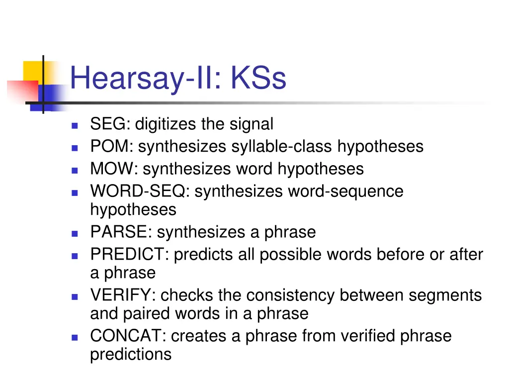 hearsay ii kss