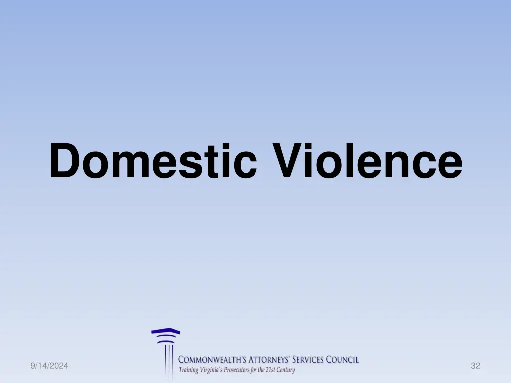 domestic violence