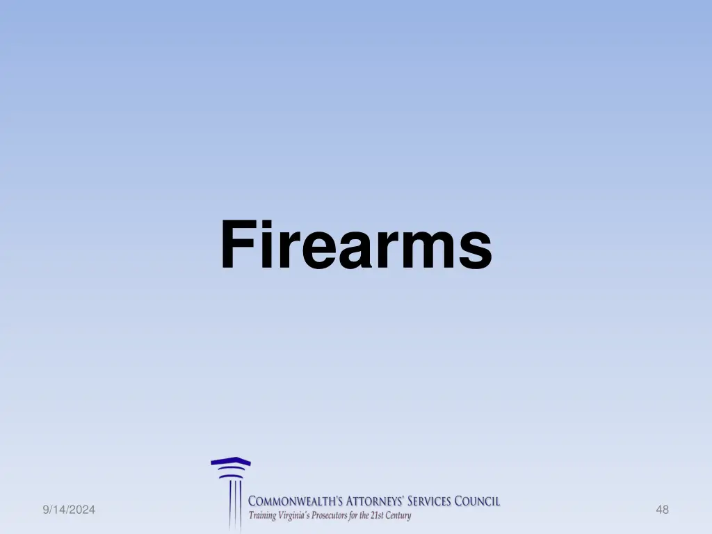 firearms