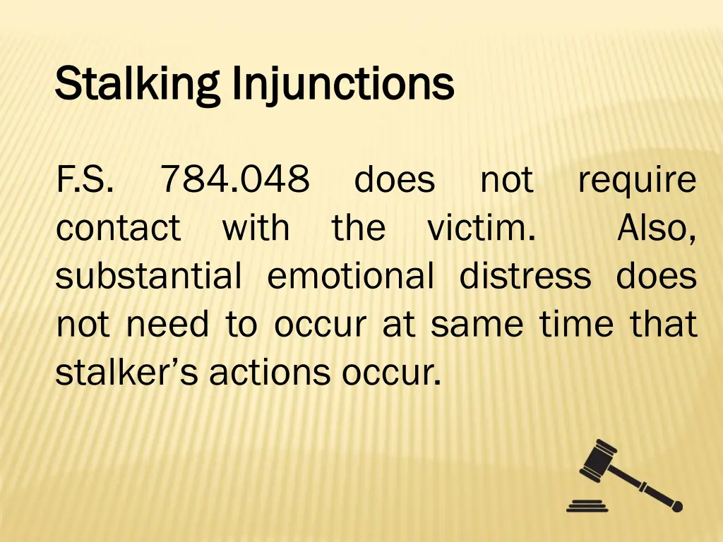 stalking injunctions stalking injunctions 15