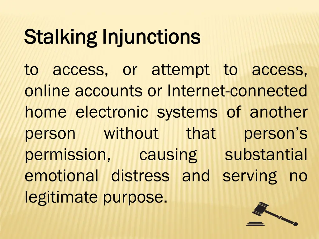 stalking injunctions stalking injunctions 4