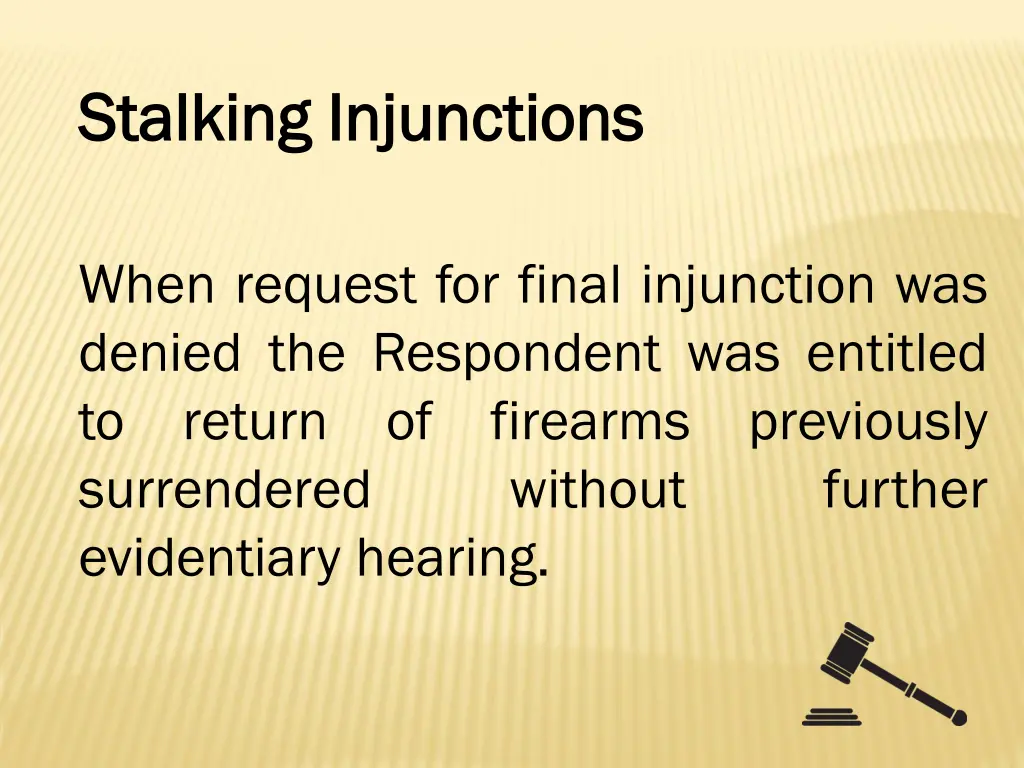 stalking injunctions stalking injunctions 5