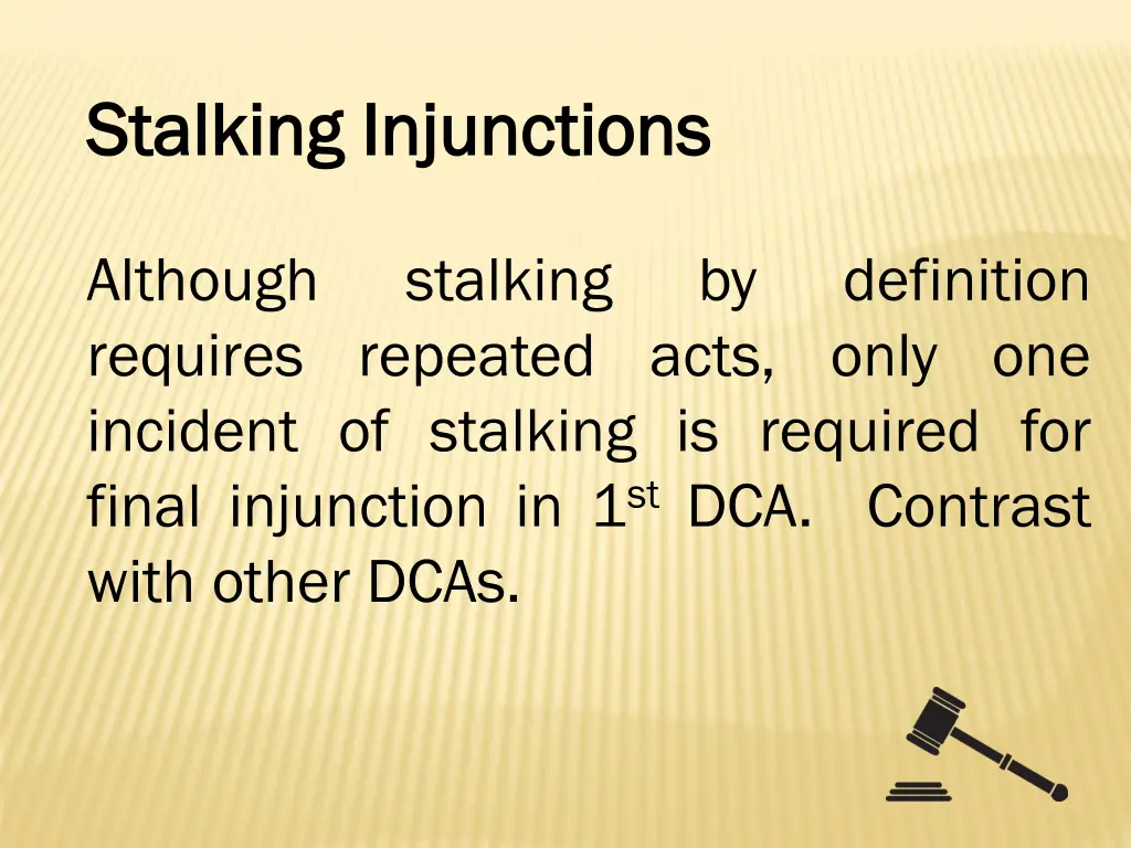 stalking injunctions stalking injunctions 6