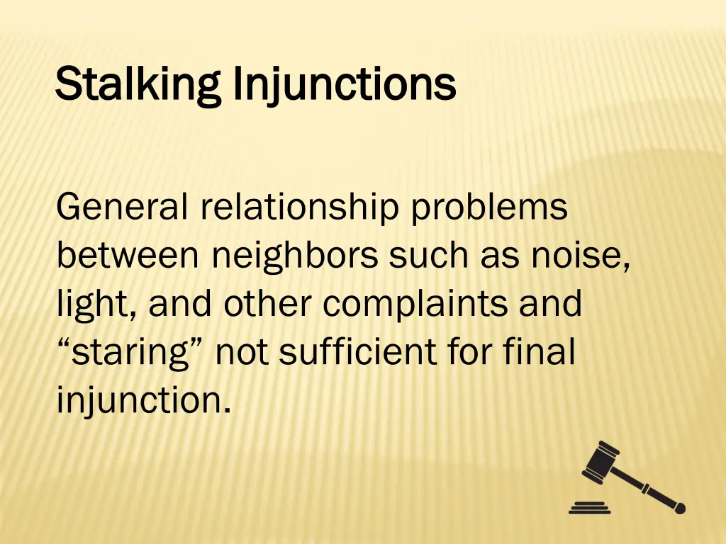 stalking injunctions stalking injunctions 9