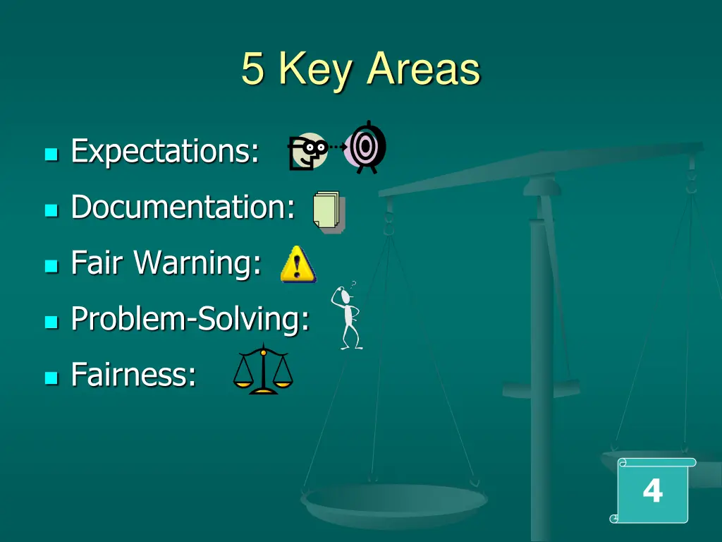 5 key areas