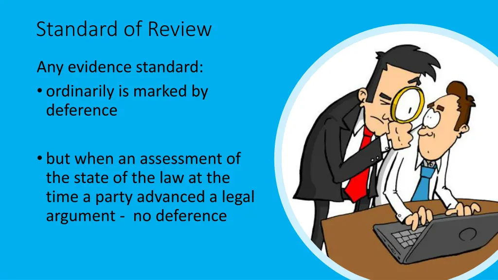 standard of review