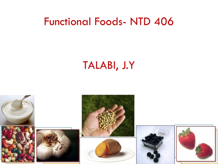 functional foods ntd 406