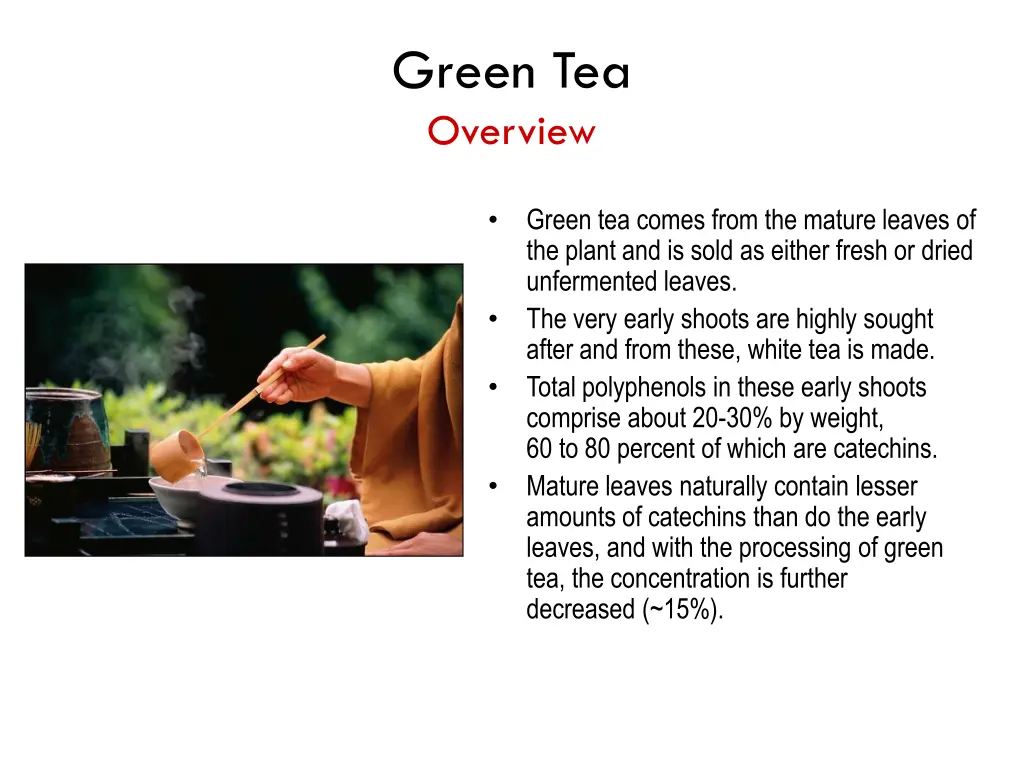 green tea overview