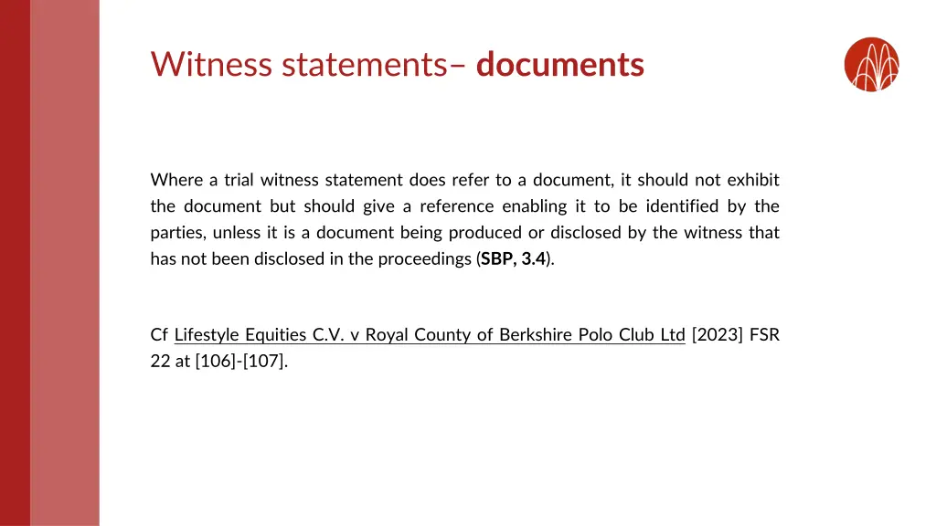 witness statements documents 1