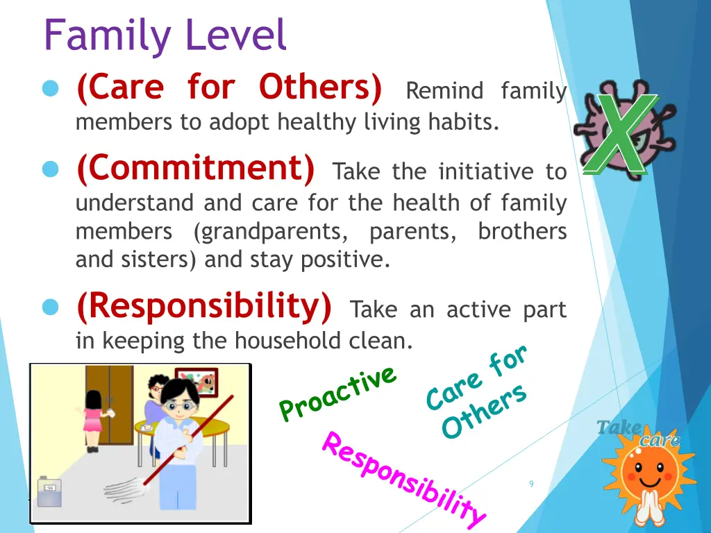 family level care for others remind family