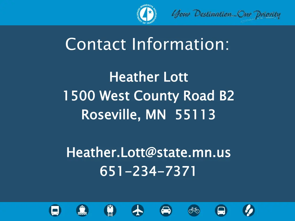 contact information