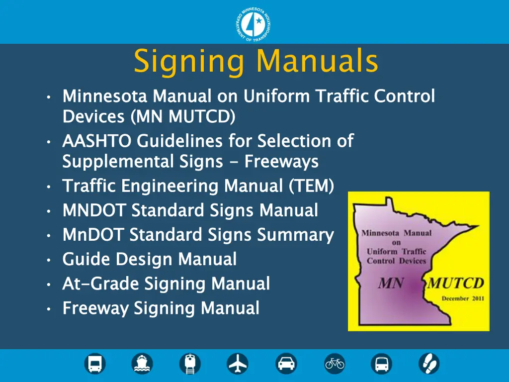 signing manuals minnesota manual on uniform