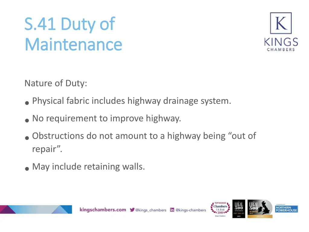 s 41 duty of s 41 duty of maintenance maintenance 2