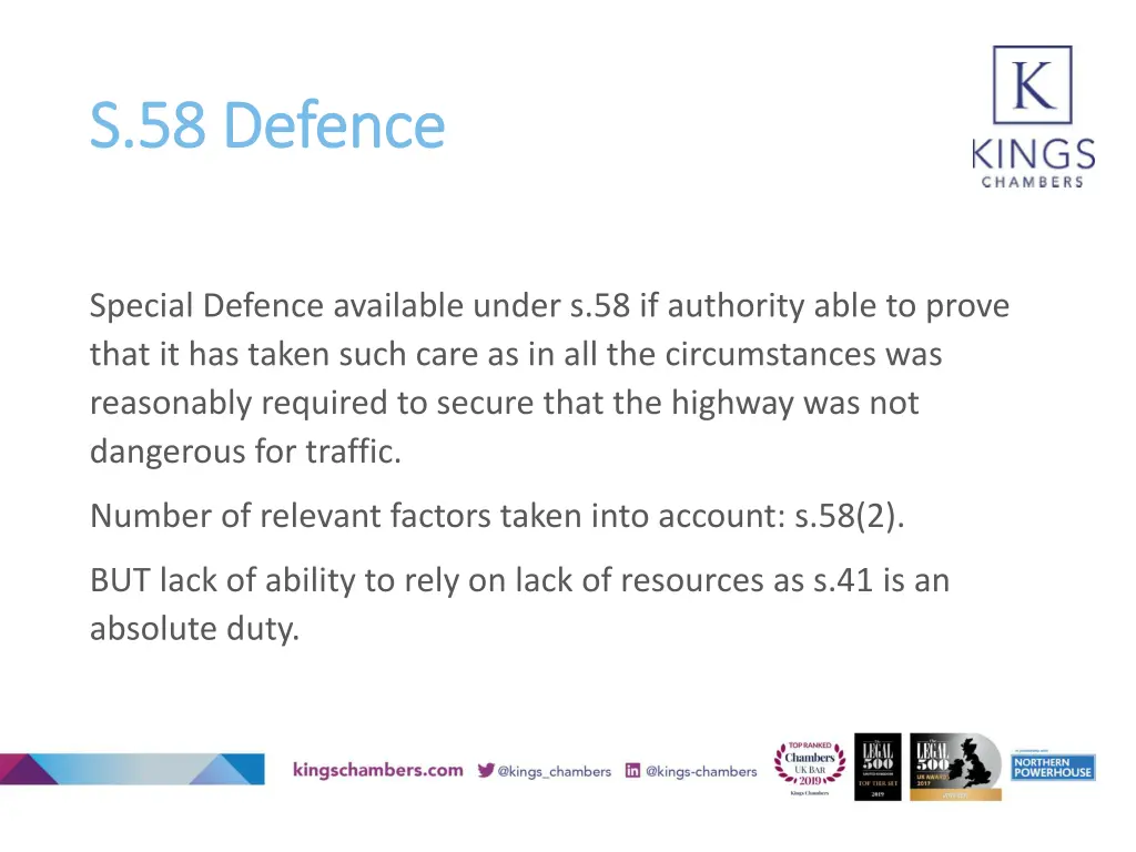 s 58 defence s 58 defence