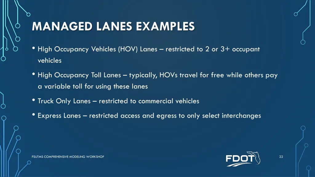 managed lanes examples