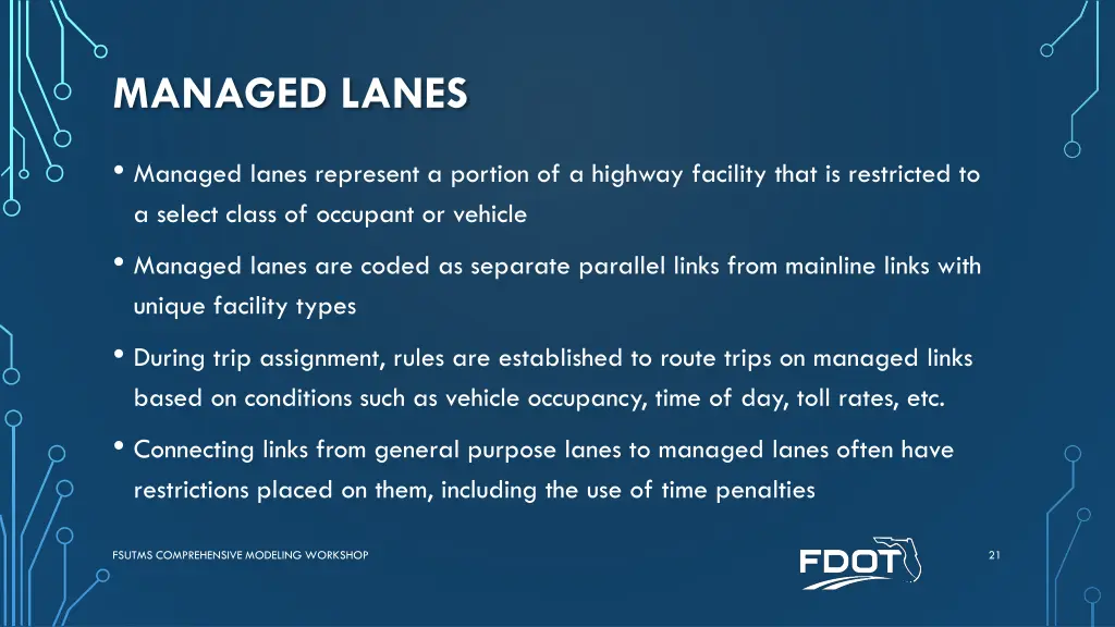 managed lanes