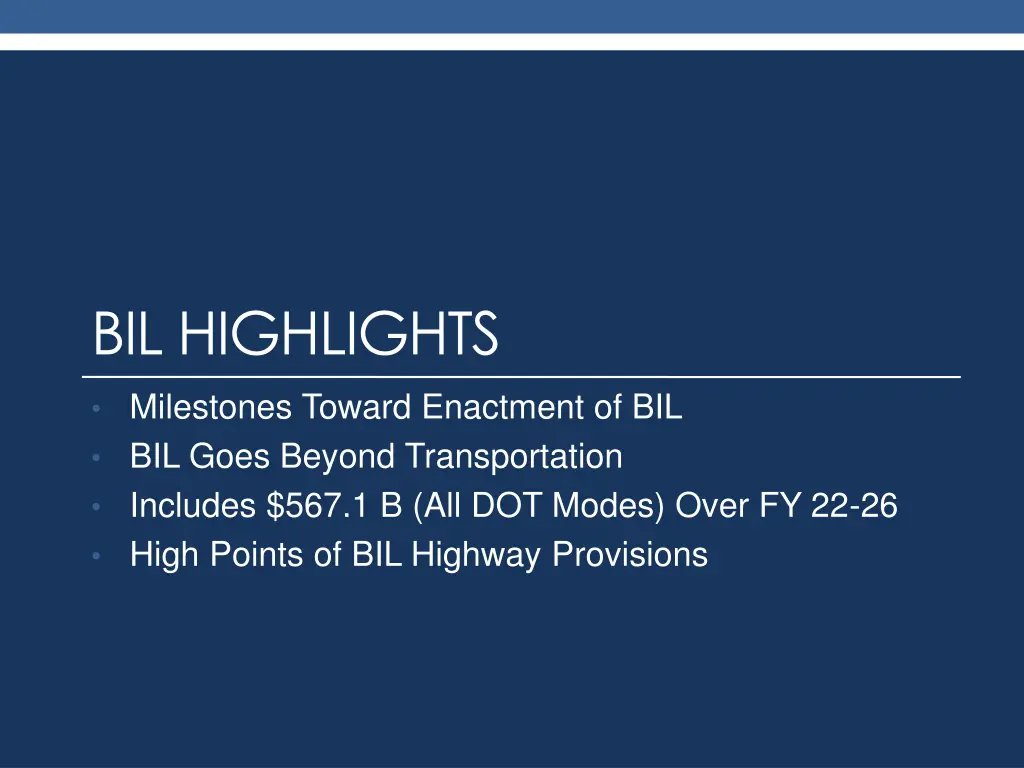 bil highlights