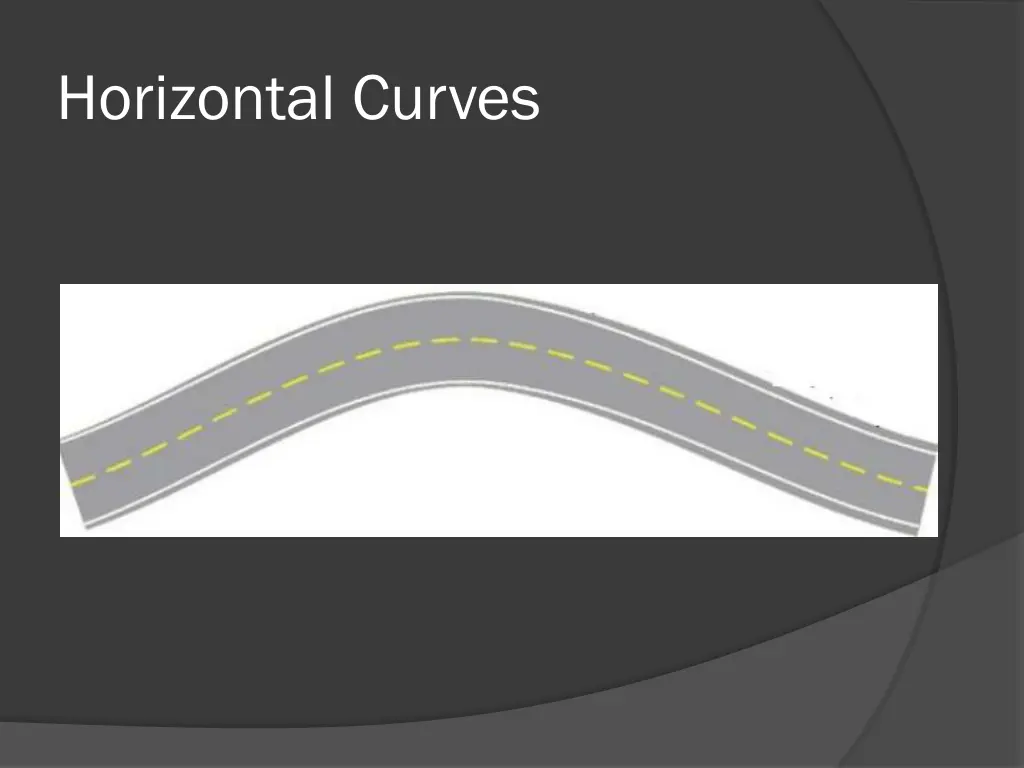 horizontal curves