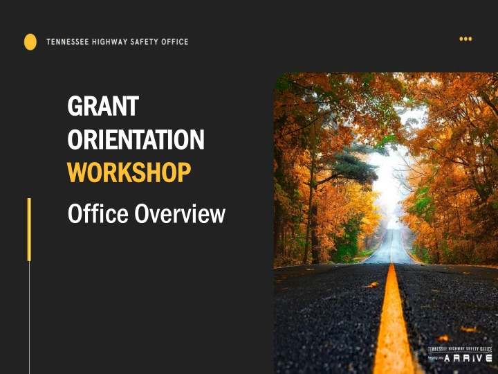 grant grant orientation orientation workshop