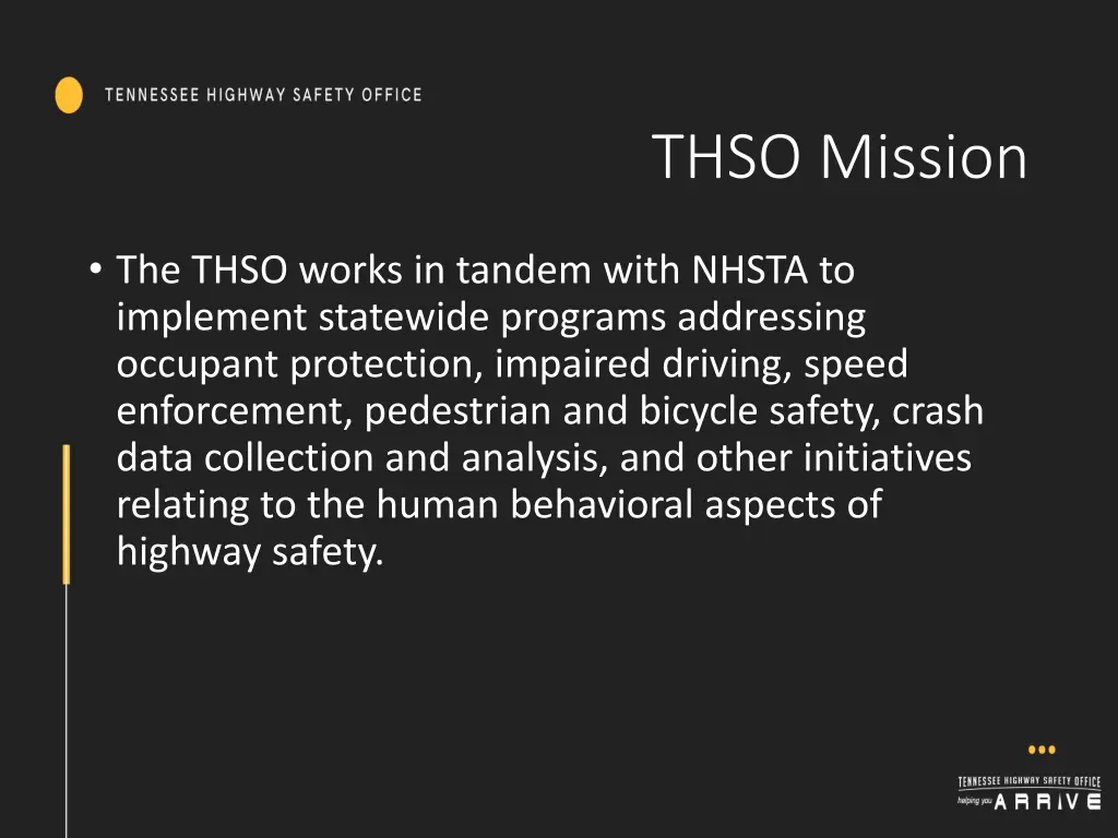 thso mission