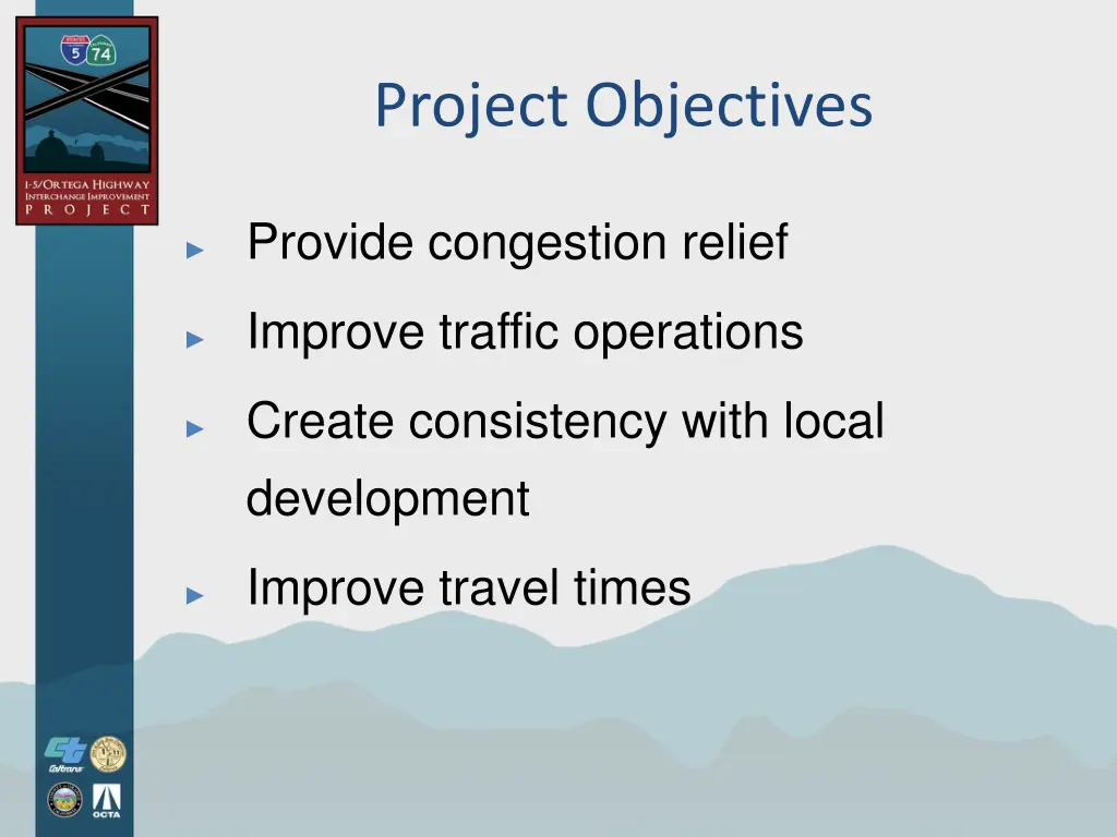 project objectives