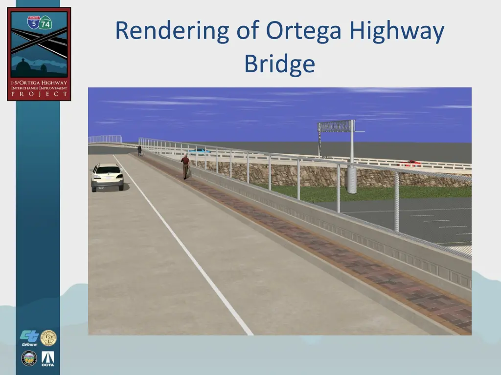 rendering of ortega highway bridge