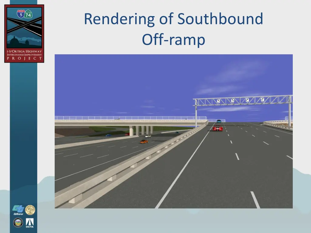 rendering of southbound off ramp