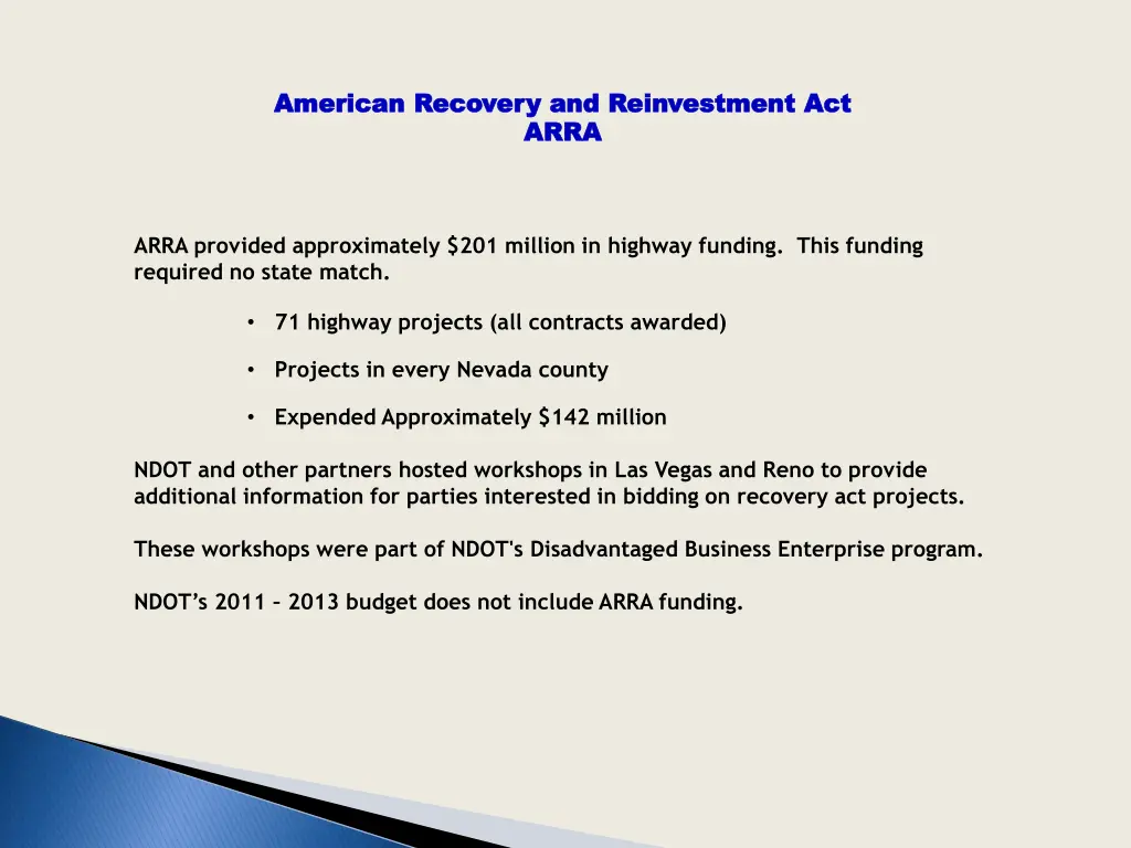 american recovery and reinvestment act american