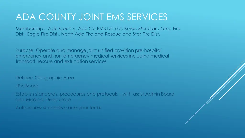 ada county joint ems services