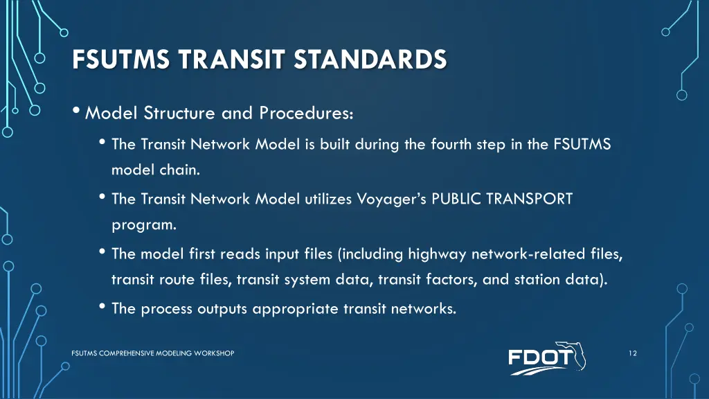 fsutms transit standards