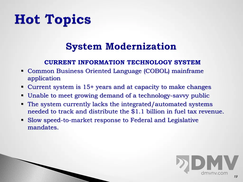 current information technology system common