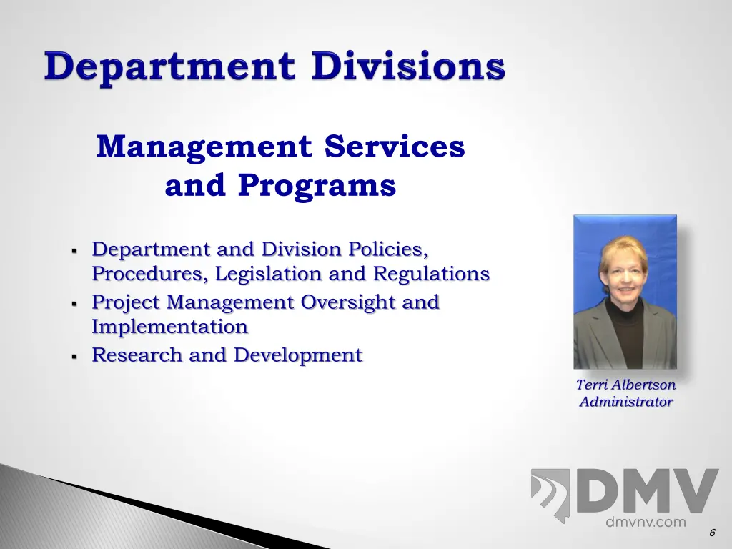 management services and programs