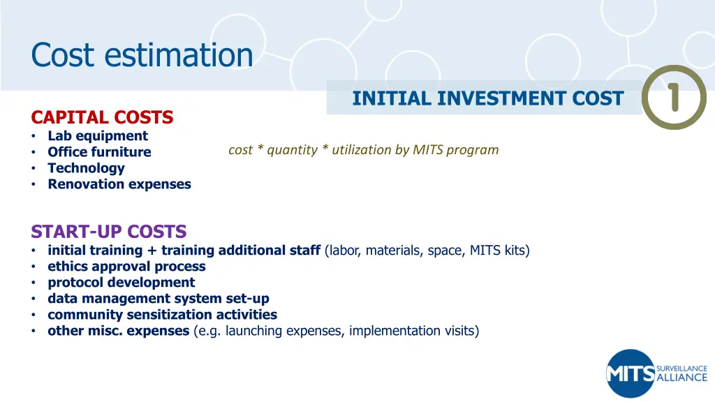 cost estimation 2