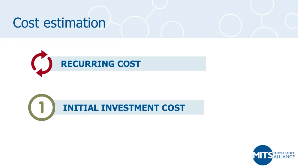 cost estimation