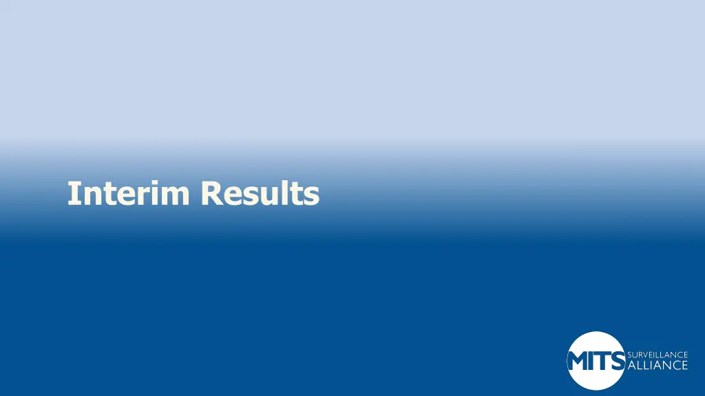 interim results