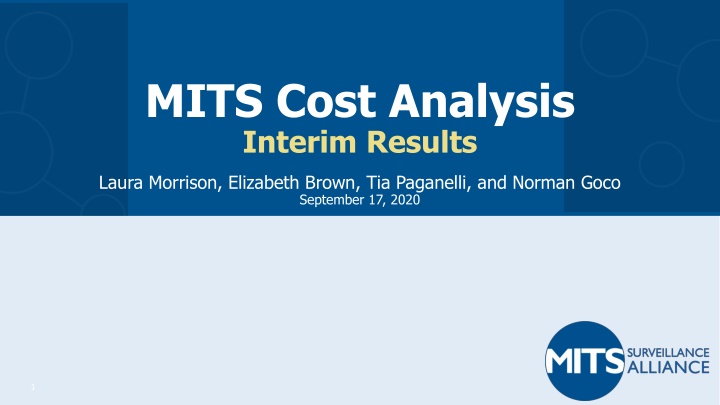 mits cost analysis interim results