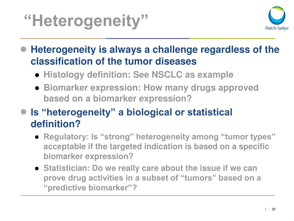 heterogeneity