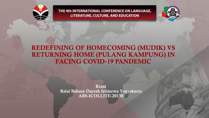 redefining of homecoming mudik vs returning home