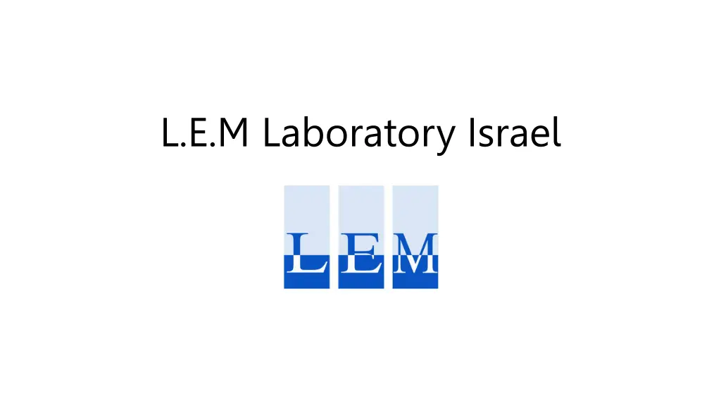 l e m laboratory israel