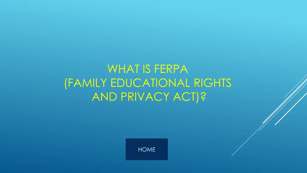 what is ferpa