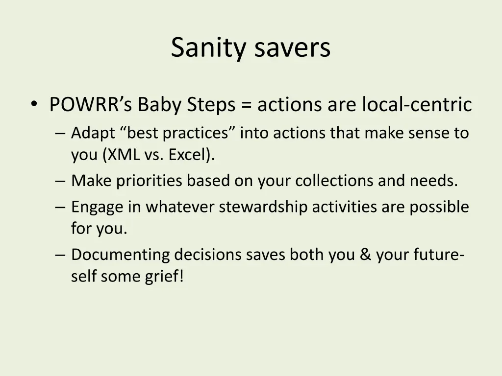 sanity savers 2