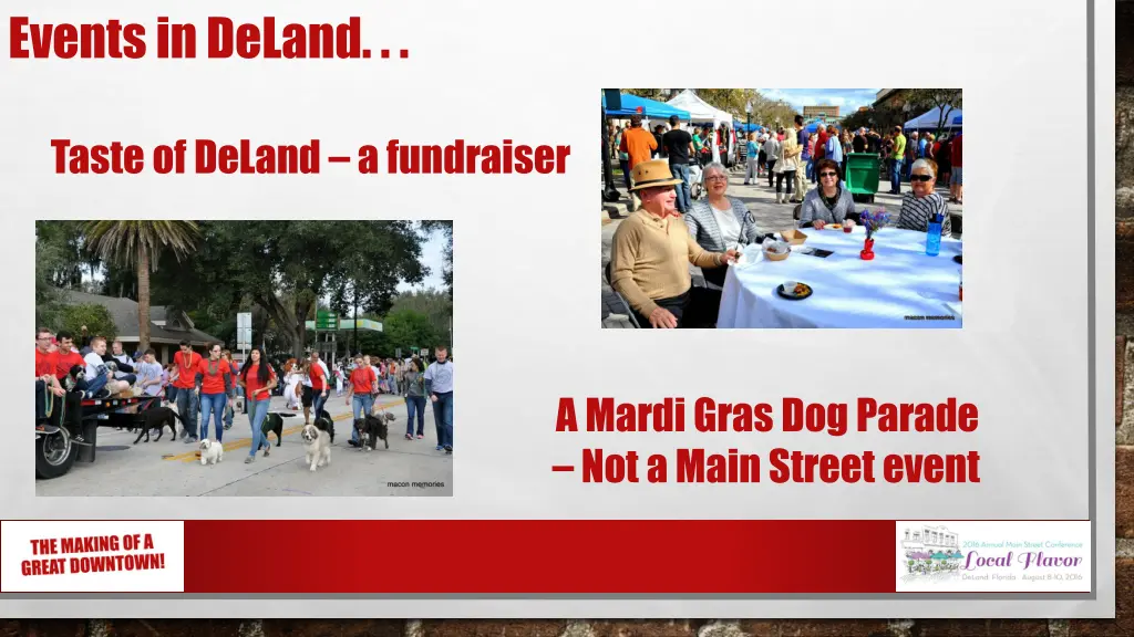 events in deland