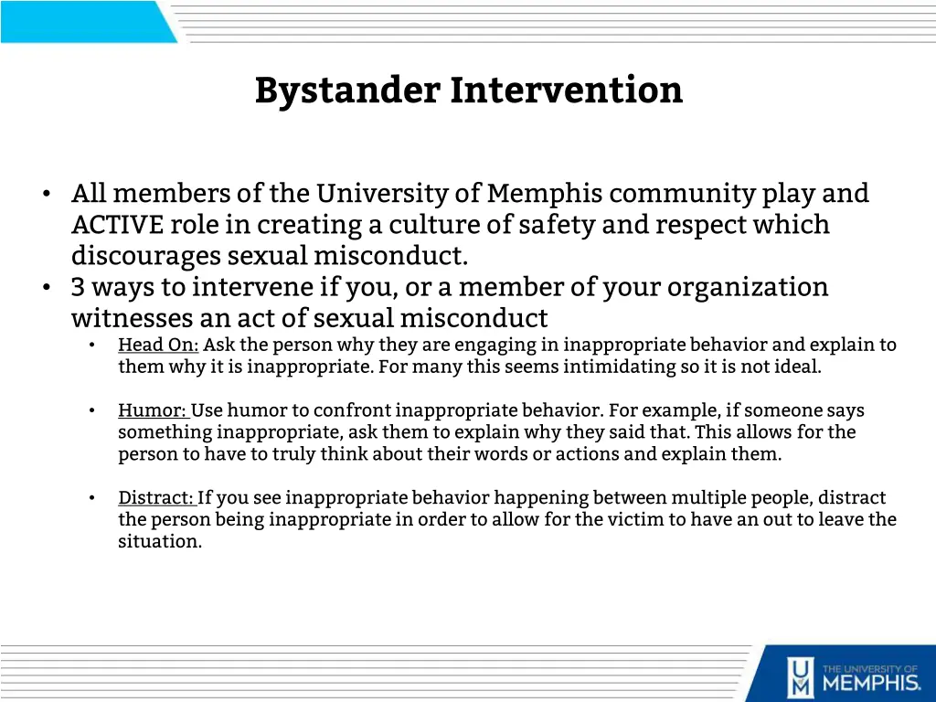 bystander intervention