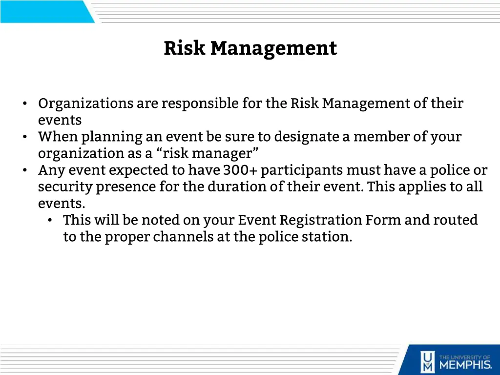 risk management