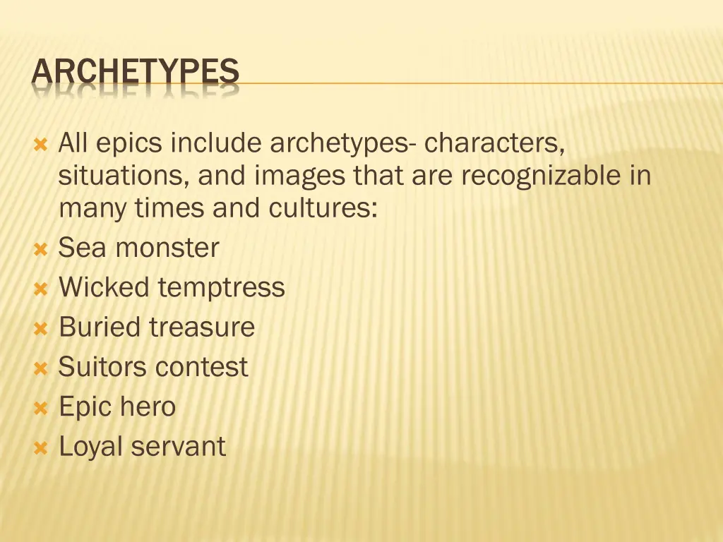 archetypes