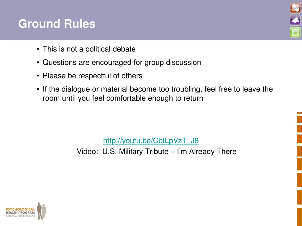 ground rules