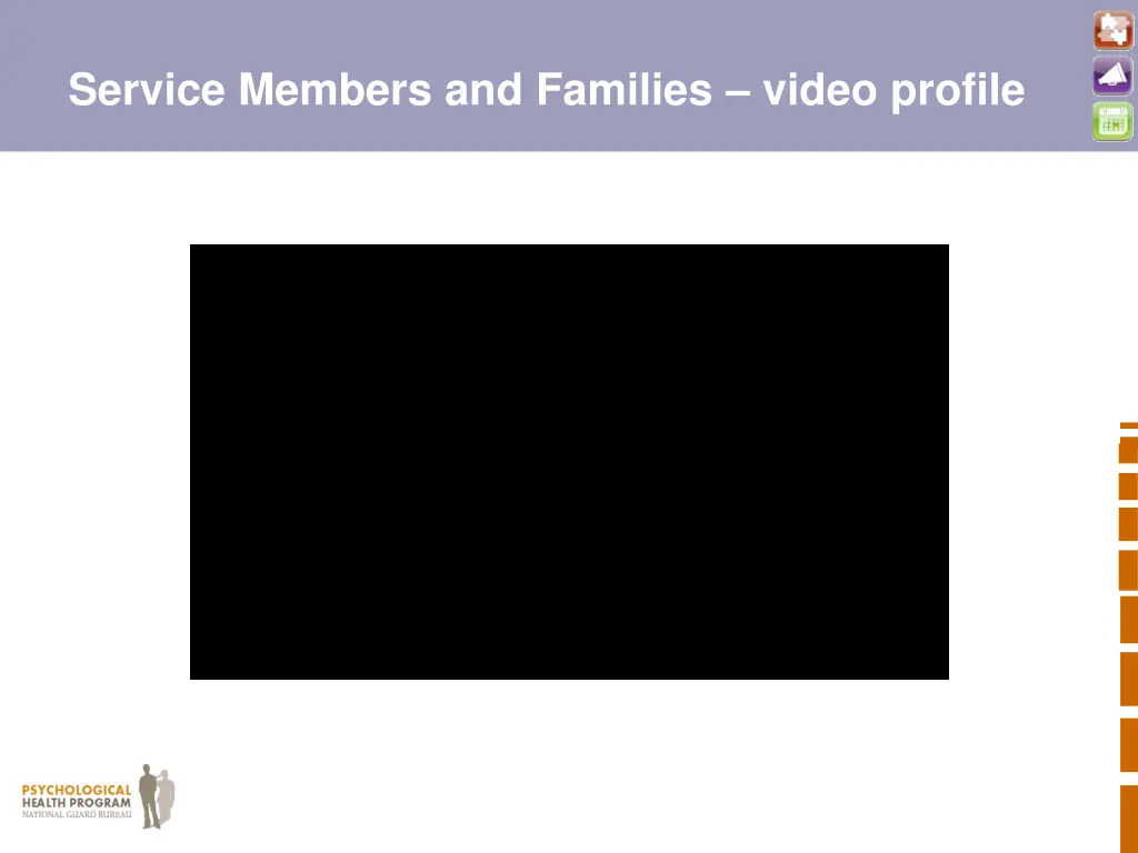 service members and families video profile