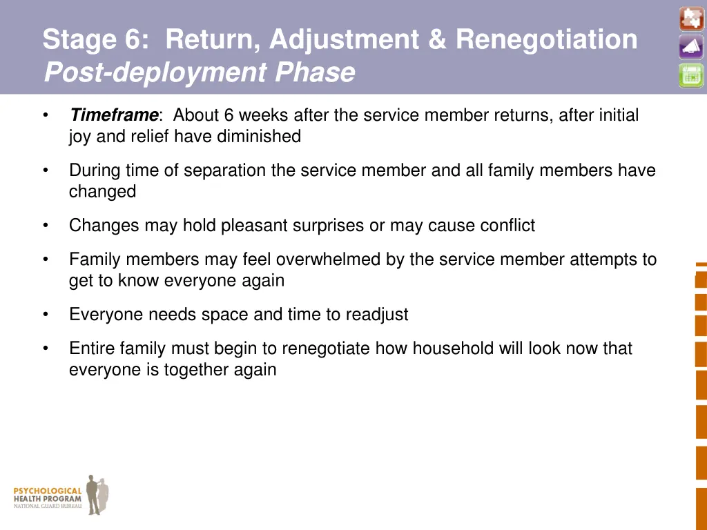 stage 6 return adjustment renegotiation post