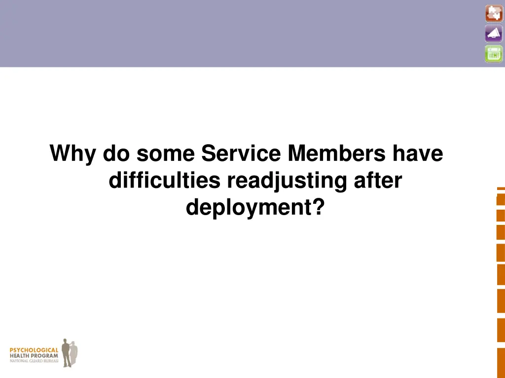 why do some service members have difficulties