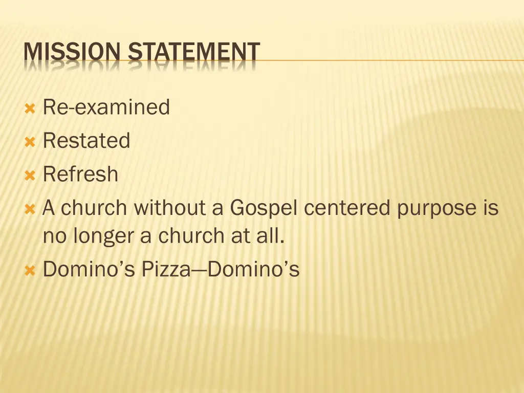 mission statement 1